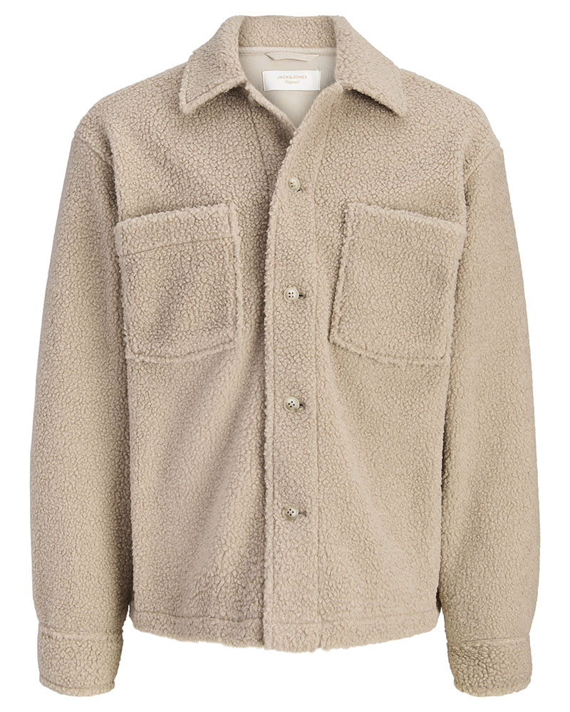 JACK & JONES JORBLEECKER TEDDY OVERSHIRT LS - 12286161 JACK & JONES JORBLEECKER TEDDY OVERSHIRT LS - 12286161