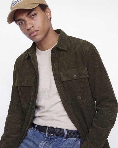 JACK & JONES JPRBLUOLIVER CORDUROY L/S OVERSHIRT - 12301355