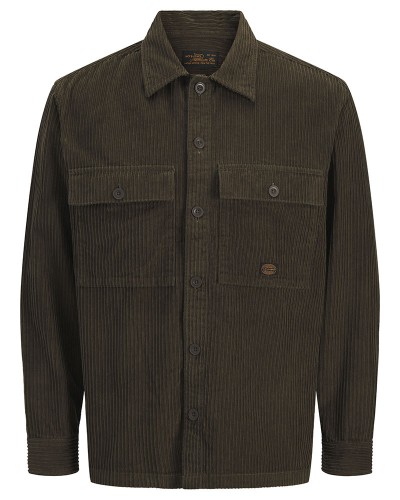 JACK & JONES JPRBLUOLIVER CORDUROY L/S OVERSHIRT - 12301355