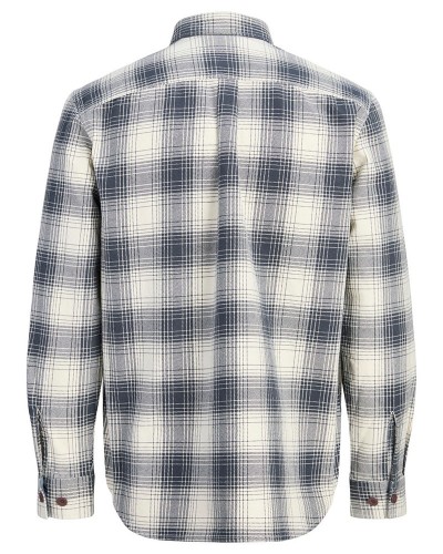 JACK & JONES JPRBLUIVY CHECK L/S OVERSHIRT SN - 12301357 JACK & JONES JPRBLUIVY CHECK L/S OVERSHIRT SN - 12301357