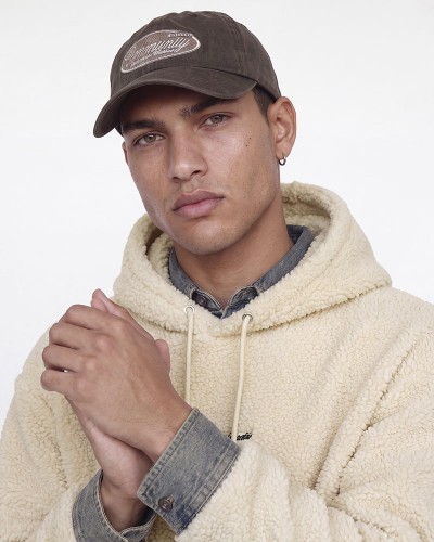 JACK & JONES JORNORREBRO EMB TEDDY SWEAT HOOD - 12300016