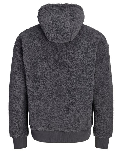 JACK & JONES JORNORREBRO EMB TEDDY SWEAT HOOD - 12300016