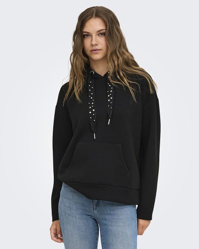 ONLY ONLFANCY L/S HOOD STRING SWT - 15303838