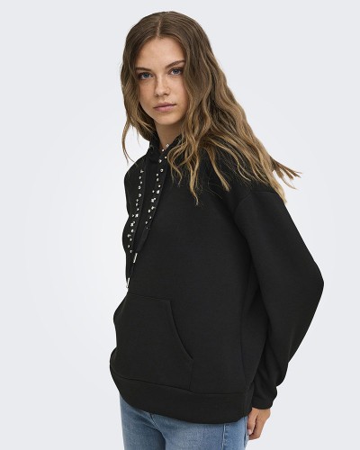 ONLY ONLFANCY L/S HOOD STRING SWT - 15303838