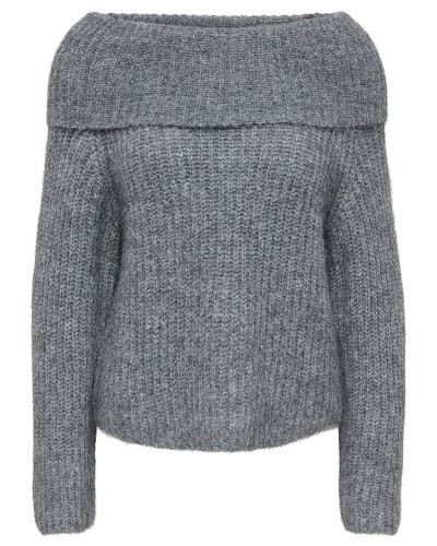 ONLY ONLMAGGIE LS OFF SHOULDER KNT - 15381393