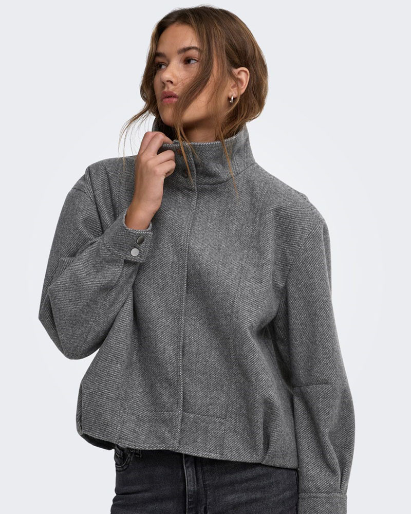 ONLY ONLASTA HIGH COLLAR BOMBER JACKET OTW - 15384778