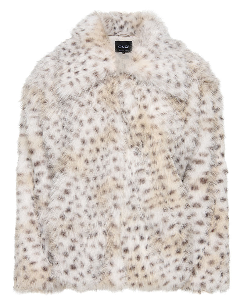 ONLY ONLJADE ANIMAL FUR JACKET OTW - 15376777 ONLY ONLJADE ANIMAL FUR JACKET OTW - 15376777