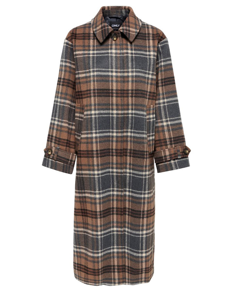 ONLY ONLLAURA CHECK COAT OTW - 15383072