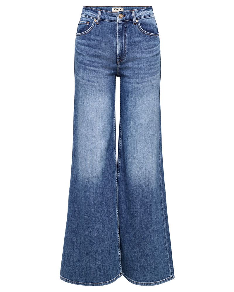 ONLY ONLSASHA HW WIDE FLARED DNM DOT - 15367903