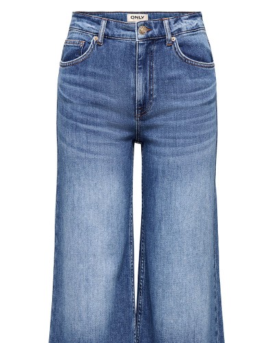 ONLY ONLSASHA HW WIDE FLARED DNM DOT - 15367903
