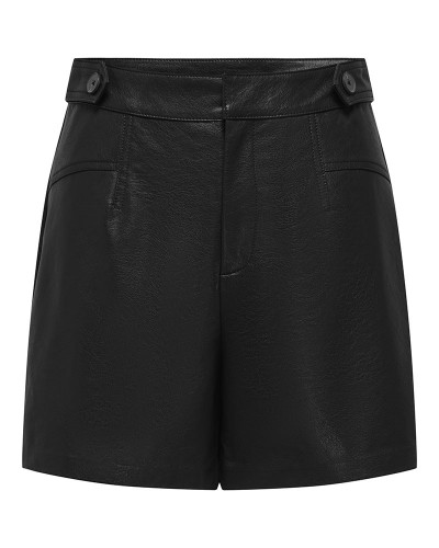 ONLY ONLJULIA FAUX LEATHER SHORTS OTW - 15373280