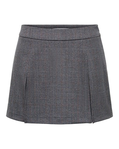 ONLY ONLELLY-NOON HW PLEAT CHECK SKORT TLR - 15383038