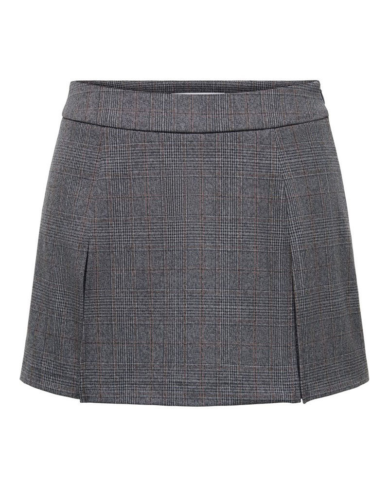 ONLY ONLELLY-NOON HW PLEAT CHECK SKORT TLR - 15383038