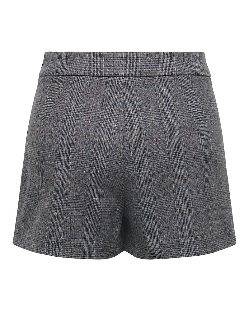 ONLY ONLELLY-NOON HW PLEAT CHECK SKORT TLR - 15383038