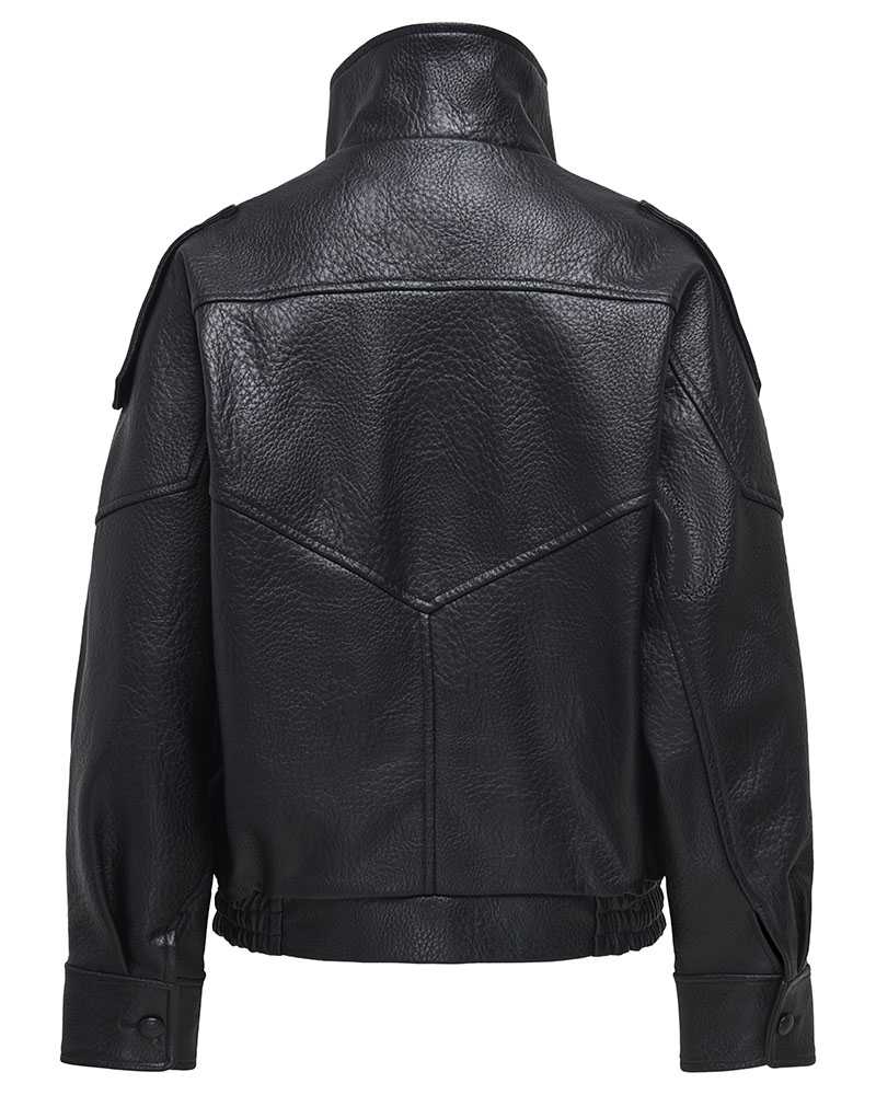ONLY ONLVANI L/S FAUX LEATHER JACKET PNT - 15380880 ONLY ONLVANI L/S FAUX LEATHER JACKET PNT - 15380880