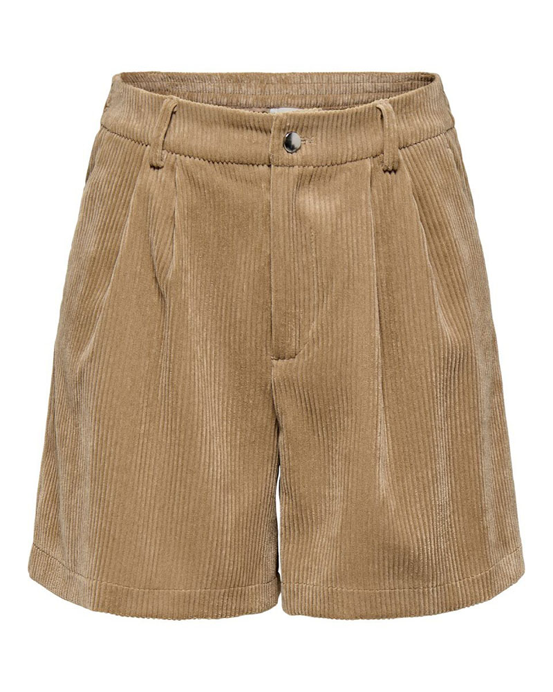 ONLY ONLAGATE HW CORD PLEAT SHORTS PNT - 15379198 ONLY ONLAGATE HW CORD PLEAT SHORTS PNT - 15379198