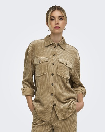 ONLY ONLAGATE L/S CORD SHACKET PNT - 15379001 ONLY ONLAGATE L/S CORD SHACKET PNT - 15379001