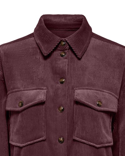 ONLY ONLAGATE L/S CORD SHACKET PNT - 15379001 ONLY ONLAGATE L/S CORD SHACKET PNT - 15379001