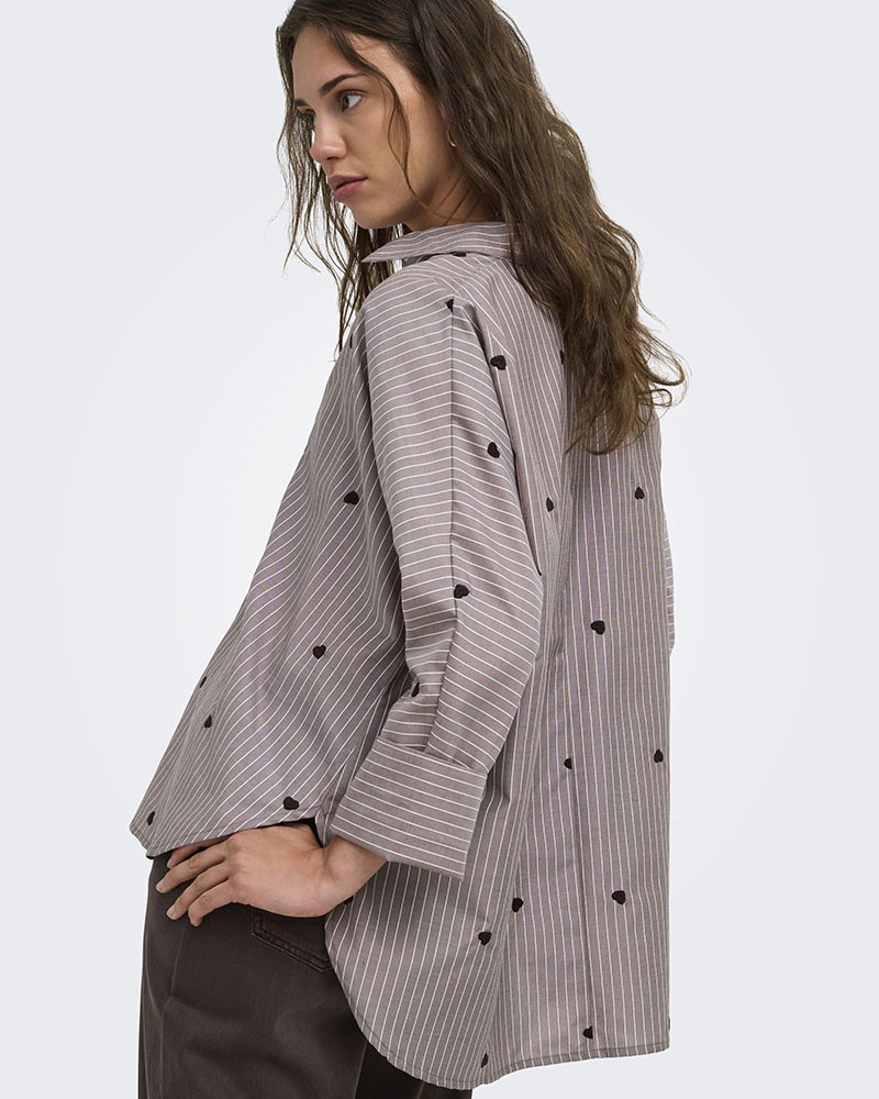 ONLY ONLNEW LINA GRACE STR EMB SHIRT NOOS WVN - 15344336
