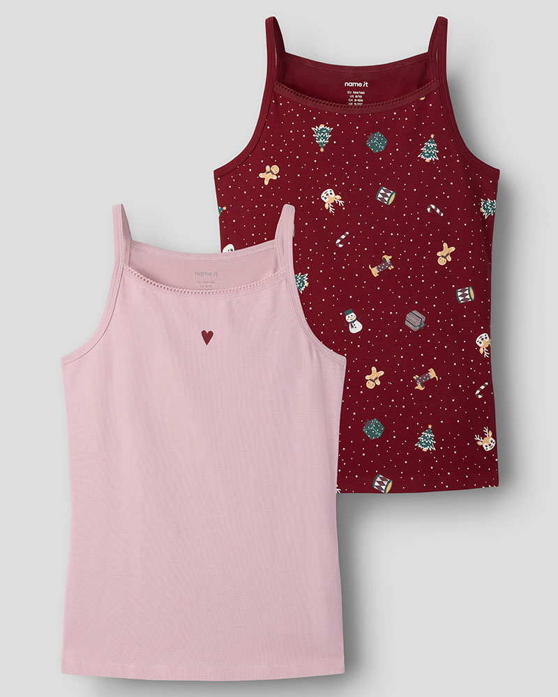 NAME IT NKFVISMAS 2P STRAP TOP GIFTPACK - 13263089 NAME IT NKFVISMAS 2P STRAP TOP GIFTPACK - 13263089