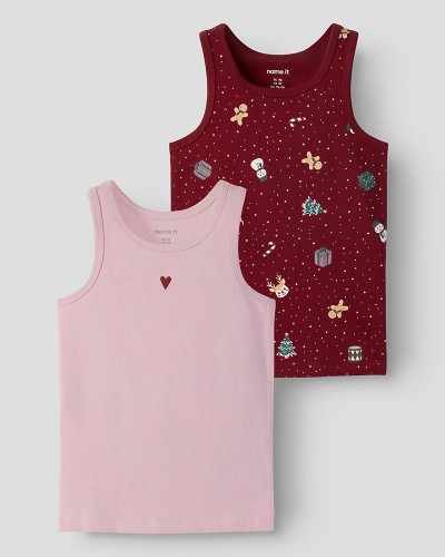 NAME IT NMFVISMAS 2P TANK TOP GIFTPACK - 13263087