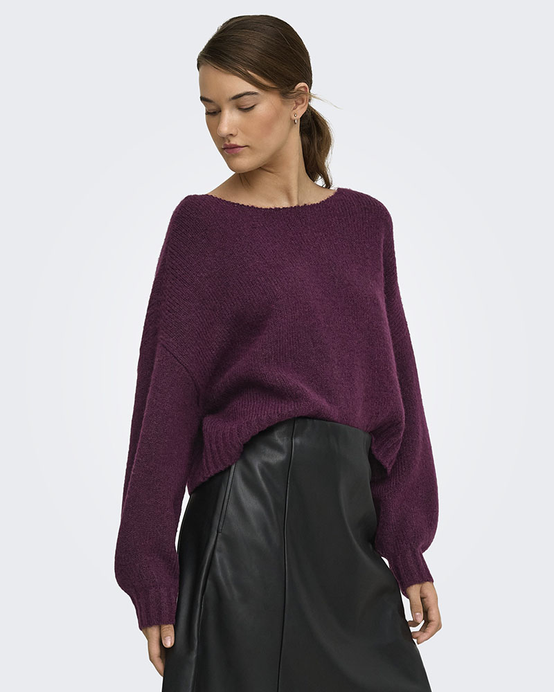 ONLY ONLAYA L/S BOATNECK NOOS KNT - 15259682 ONLY ONLAYA L/S BOATNECK NOOS KNT - 15259682