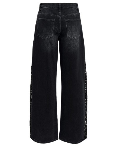 ONLY ONLALANIS HW WIDE LACE DNM MAS - 15384847