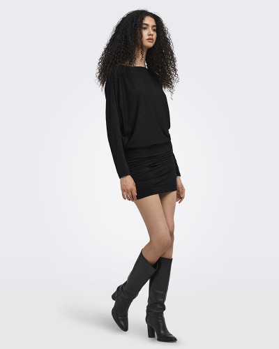 ONLY ONLARIA L/S BAT DRESS JRS - 15384892