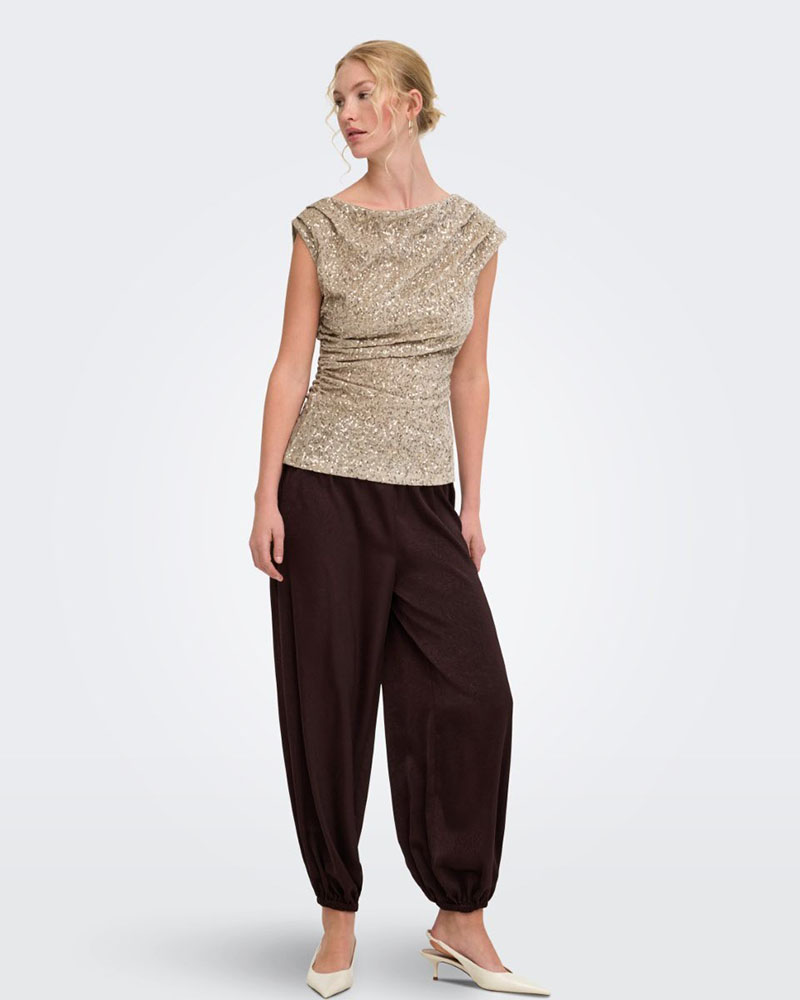 ONLY ONLNOXLEY SL SEQUIN TOP WVN - 15383400 ONLY ONLNOXLEY SL SEQUIN TOP WVN - 15383400