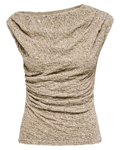 ONLY ONLNOXLEY SL SEQUIN TOP WVN - 15383400 ONLY ONLNOXLEY SL SEQUIN TOP WVN - 15383400