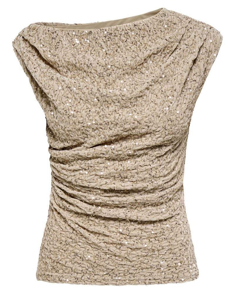 ONLY ONLNOXLEY SL SEQUIN TOP WVN - 15383400 ONLY ONLNOXLEY SL SEQUIN TOP WVN - 15383400