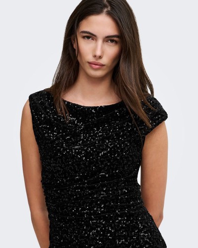 ONLY ONLNOXLEY SL SEQUIN TOP WVN - 15383400 ONLY ONLNOXLEY SL SEQUIN TOP WVN - 15383400