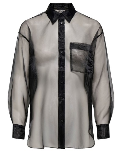 ONLY ONLPRAIA L/S BUTTON SHIRT WVN - 15383622 ONLY ONLPRAIA L/S BUTTON SHIRT WVN - 15383622