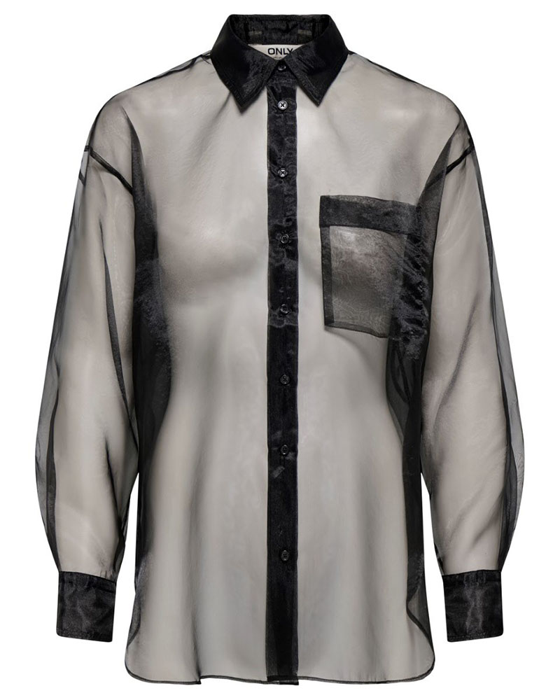 ONLY ONLPRAIA L/S BUTTON SHIRT WVN - 15383622 ONLY ONLPRAIA L/S BUTTON SHIRT WVN - 15383622