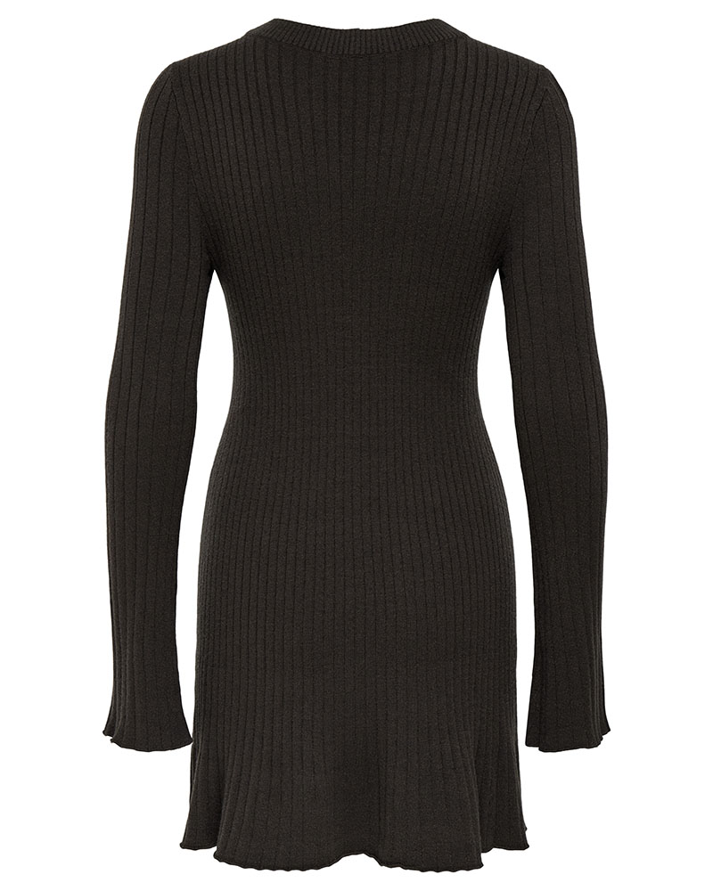 ONLY ONLMICHELLA LIFE LS O-NECK DRESS KNT - 15352211