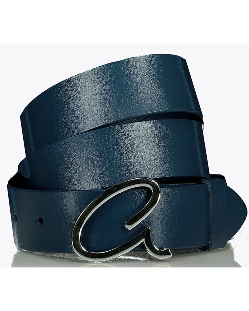AXEL ACCESSORIES LEATHER BELT AXEL BUCKLE - 1609-0104