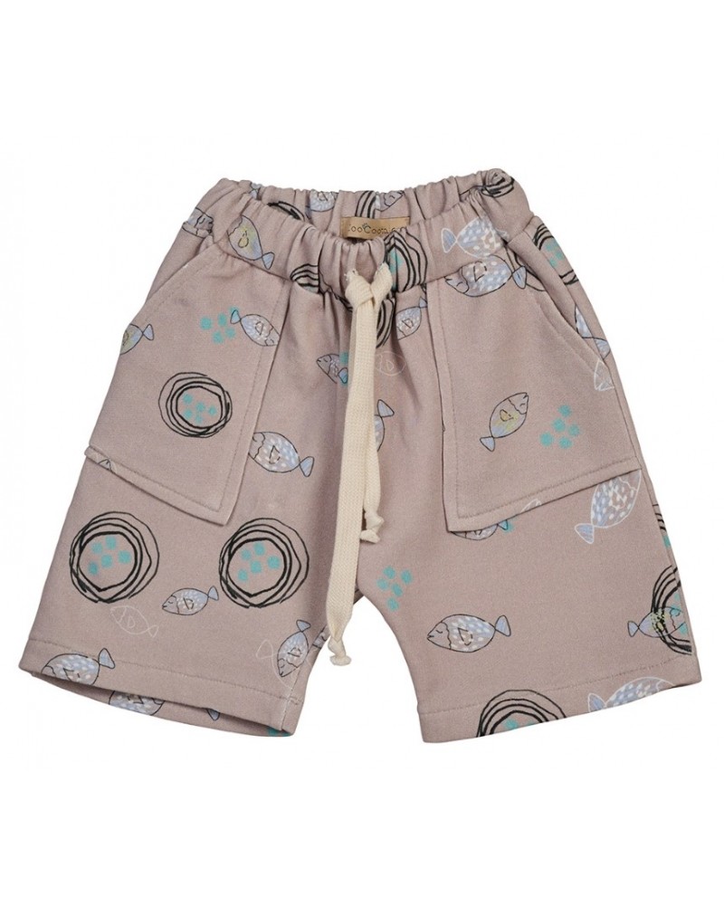 COOCOOTALES The thiafes boy shorts ψαρια βερμουδα - SS22-TB