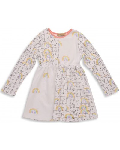 COOCOOTALES The Bears and Rainbow Dress - AW22-BARD COOCOOTALES The Bears and Rainbow Dress - AW22-BARD