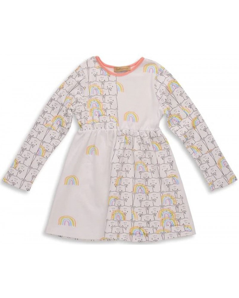 COOCOOTALES The Bears and Rainbow Dress - AW22-BARD COOCOOTALES The Bears and Rainbow Dress - AW22-BARD