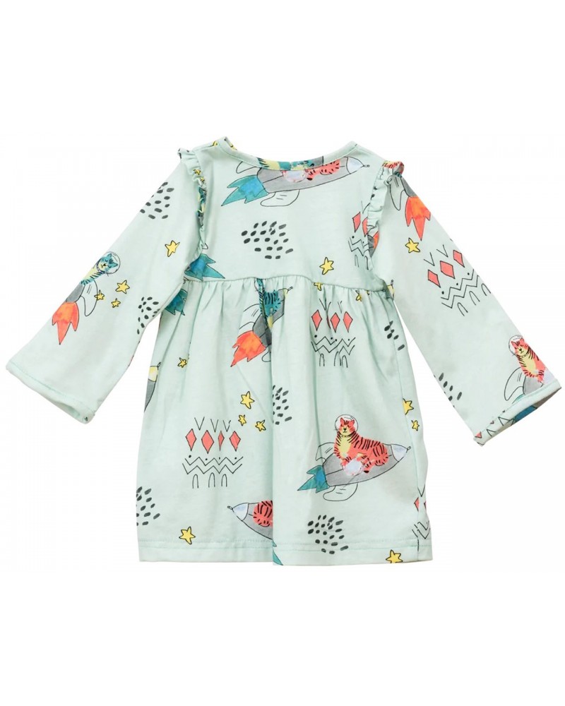 COOCOOTALES Tigers in space dress baby - AW22-TISDB