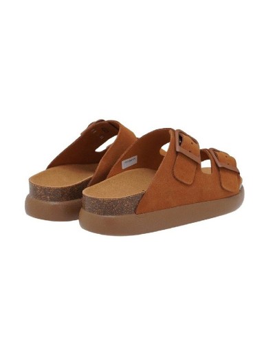 SCHOLL NOELLE CHUNKY SUEDE SA WOMENS BRANDY ΠΑΠΟΥΤΣΙ ΓΥΝΑΙΚΕΙΟ - SC0SHF31134117000000