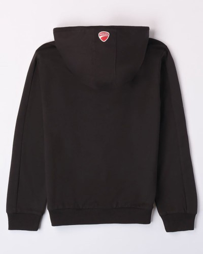 DUCATI CLOSED SWEATER WITH OR WITHOUT HOOD - G.7611/00 DUCATI CLOSED SWEATER WITH OR WITHOUT HOOD - G.7611/00