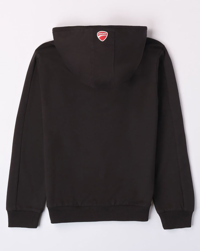 DUCATI CLOSED SWEATER WITH OR WITHOUT HOOD - G.7611/00 DUCATI CLOSED SWEATER WITH OR WITHOUT HOOD - G.7611/00