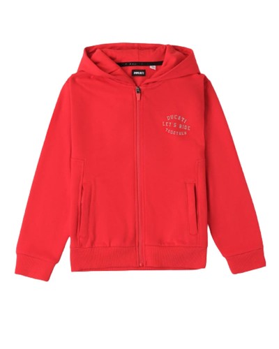 DUCATI OPEN LONG SLEEVE SWEATER WITH ZIP OR BUTTONS - G.7619/00