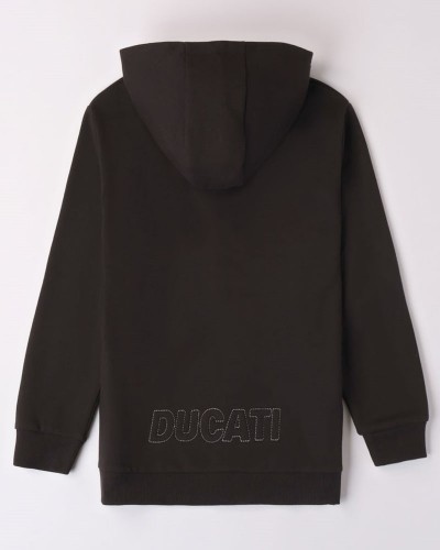 DUCATI OPEN LONG SLEEVE SWEATER WITH ZIP OR BUTTONS - G.7620/00