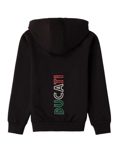 DUCATI OPEN LONG SLEEVE SWEATER WITH ZIP OR BUTTONS - G.8610/00