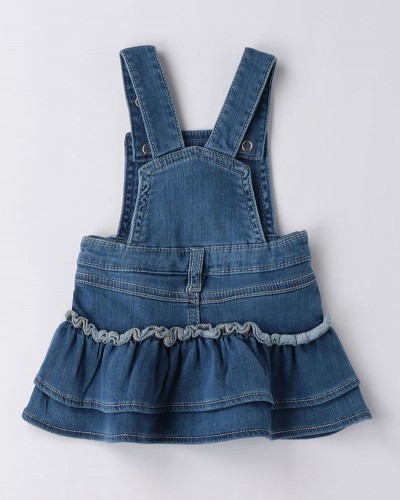 IDO DENIM SLEEVELESS DRESS - 4.B114/00