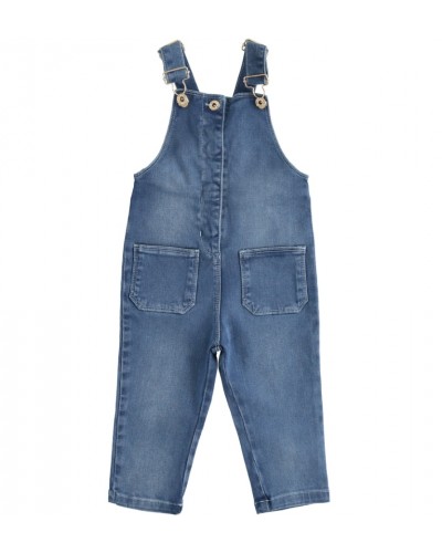 IDO LONG DENIM DUNGAREES - 4.3641/00