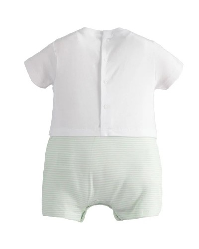 IDO Summer romper with bear and bunny - 4.4176/00