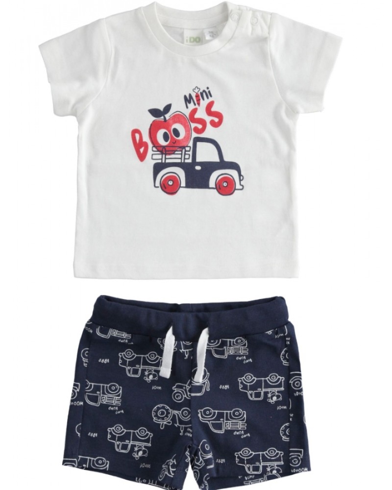 IDO Summer outfit in 100% cotton jersey - 4.4624/00